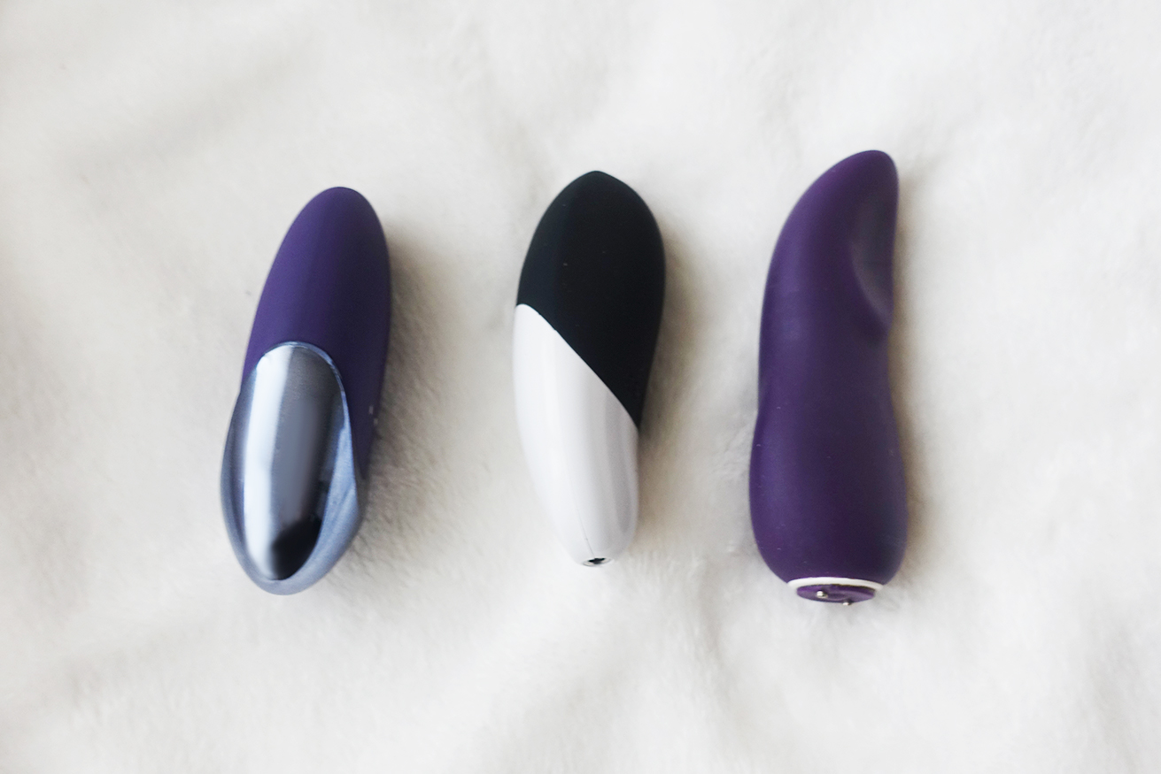 Satisfyer Purple Pleasure, Lelo Siri 2, We-Vibe Touch